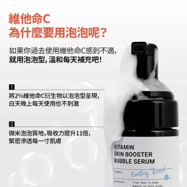 【MEDITHERAPY】安維C提亮泡泡精華 100ml 2入