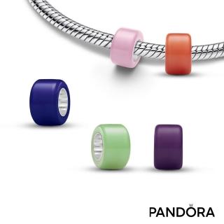 【Pandora 潘多拉】Murano 琉璃迷你串飾(多色任選)