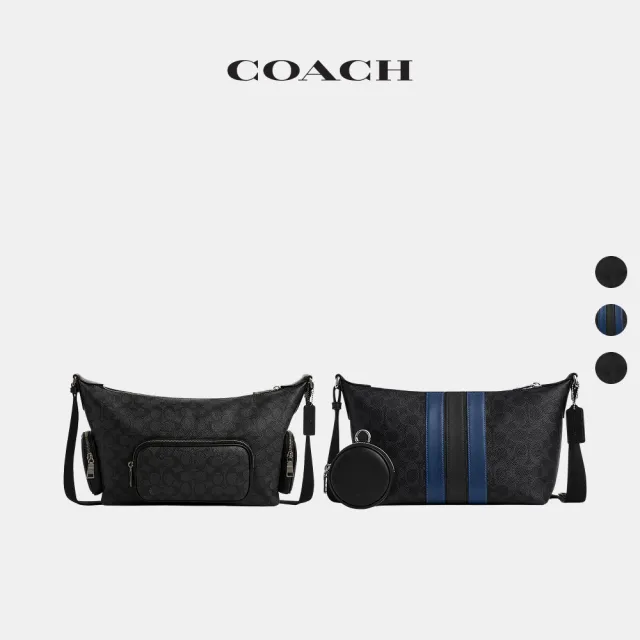 【COACH】蔻馳官方直營 FINN 口袋細節/小號附手拿包斜背手袋 斜背包 側背包 斜挎包-多款任選(CCG21/CCG18)