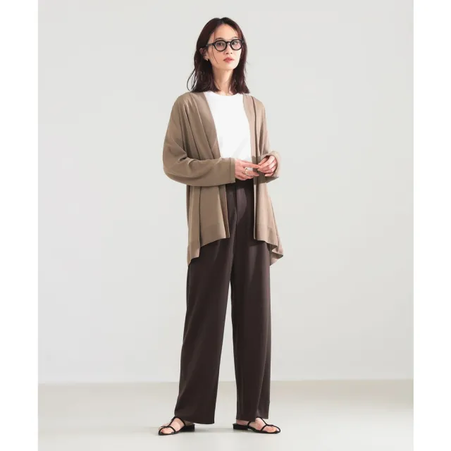 【BEAMS】官方旗艦館 Demi-Luxe BEAMS / 女裝 18G 長版 開襟衫