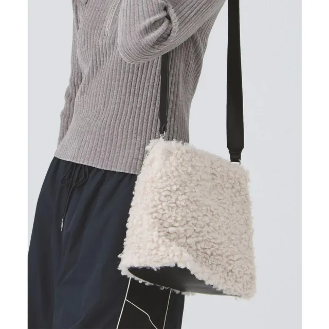 【BEAMS】官方旗艦館 Ray BEAMS / 女裝 羊羔絨 2WAY 托特包