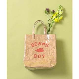 【BEAMS】官方旗艦館 BEAMS BOY / 女裝 BB LOGO 托特包