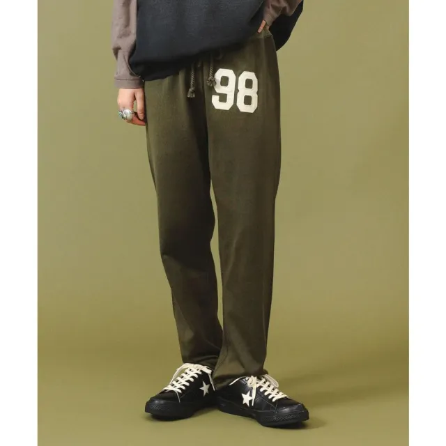 【BEAMS】官方旗艦館 BEAMS BOY / 女裝 Logo EASY 長褲