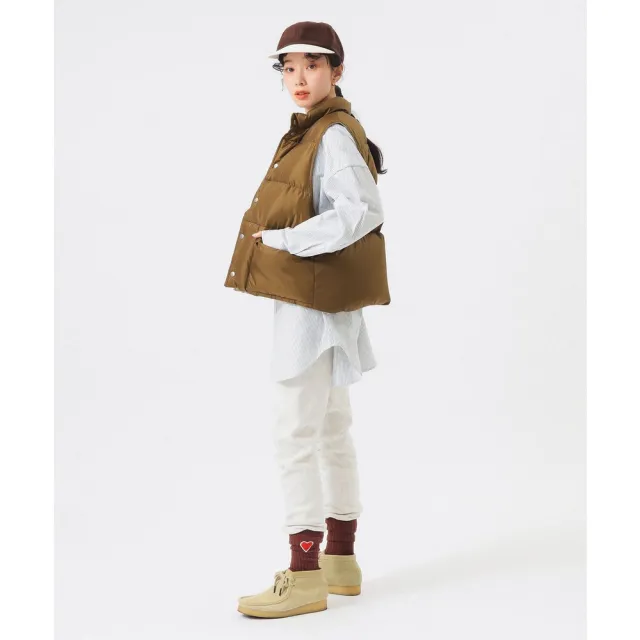 【BEAMS】官方旗艦館 Champion × BEAMS BOY / 女裝 RW 褪色加工 長褲