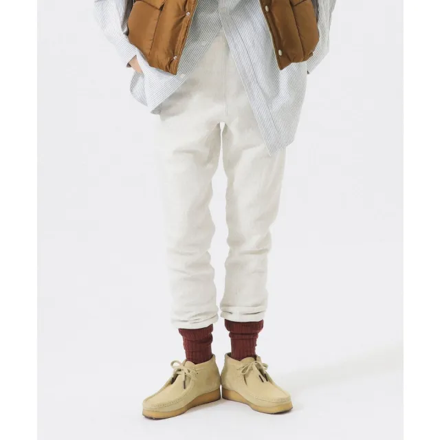 【BEAMS】官方旗艦館 Champion × BEAMS BOY / 女裝 RW 褪色加工 長褲