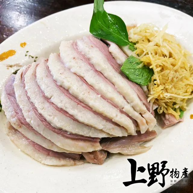 【上野物產】雲林鹹水鵝 4包(300g±10%/包 鵝肉) (年菜)