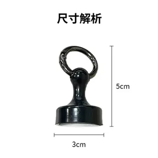 露營中毒本鋪  強力磁鐵掛勾 加大款30mm 磁吸 天幕磁鐵 掛扣 掛物 露營 戶外