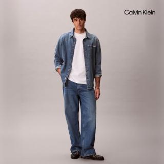 【CALVIN KLEIN】官方旗艦館CK Calvin Klein 標準 Logo T恤 白色