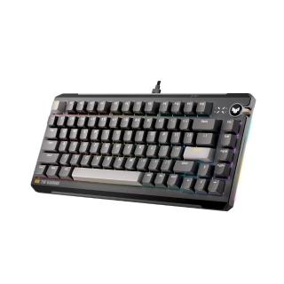 【ASUS 華碩】TUF Gaming K4 Magnetic 磁軸有線電競鍵盤 - 黑色 (磁性軸)