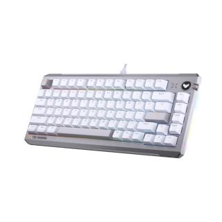 【ASUS 華碩】TUF Gaming K4 Magnetic 磁軸有線電競鍵盤 - 白色 (磁性軸)