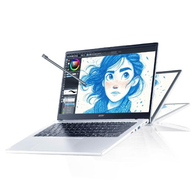 【Acer 宏碁】14吋Ryzen AI 5 AI觸控翻轉筆電(Aspire Spin/ASP14-61N-R0ZS/R5-330/16G/512G/W11)