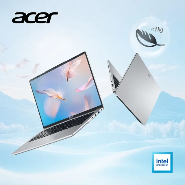 【Acer 宏碁】14吋四核心0.99kg文書輕薄筆電(Swift Lite/SFL14-32P-C04A/N150/8G/256G/W11)
