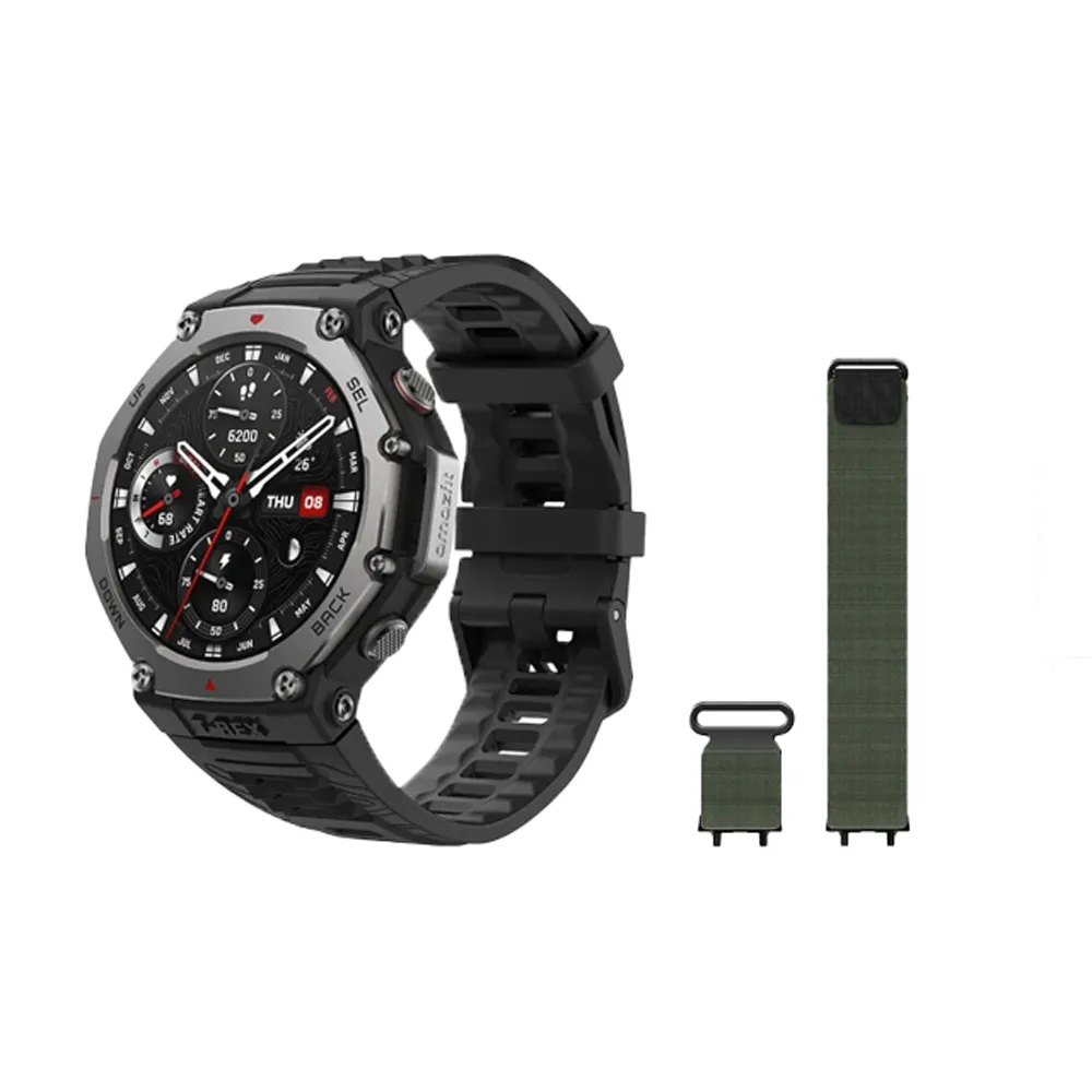 【Amazfit 華米】錶帶組★T-Rex 3 48mm軍規運動智慧手錶