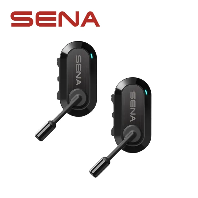 【SENA】BiKom 20 超輕量網狀自行車、滑雪、戶外運動對講耳機 (雙包裝)