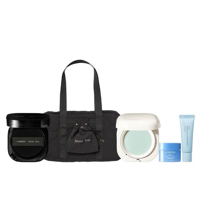 【LANEIGE 蘭芝】官方直營 LANEIGE x Matin Kim 限定版 NEO雙效持妝輕霧光氣墊+NEO型塑三效氣墊蜜粉