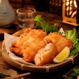 【興達港歐董魚丸】花枝蝦排540gx6 (12塊/盒 高雄興達港排隊名店 滿滿花枝塊&鮮蝦 爆汁外酥內Q 冷凍宅配)