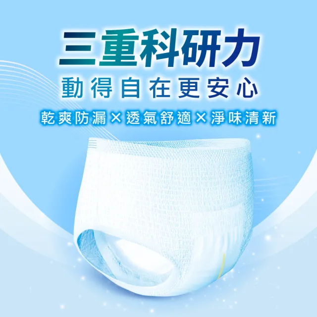 【Dr.P ProX 科研】復健透氣活力褲M/L-XL(6包/箱購 成人褲型紙尿褲/復健褲)/包大人科研