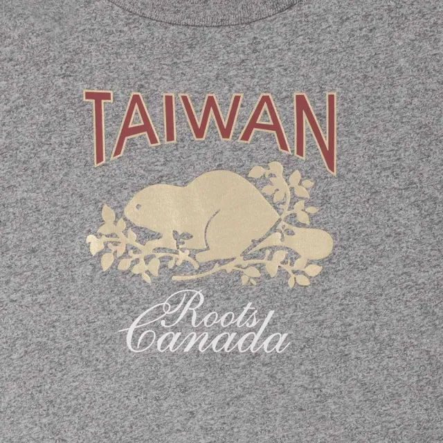 【Roots】大童-TAIWAN 洋裝 (混色椒鹽灰)