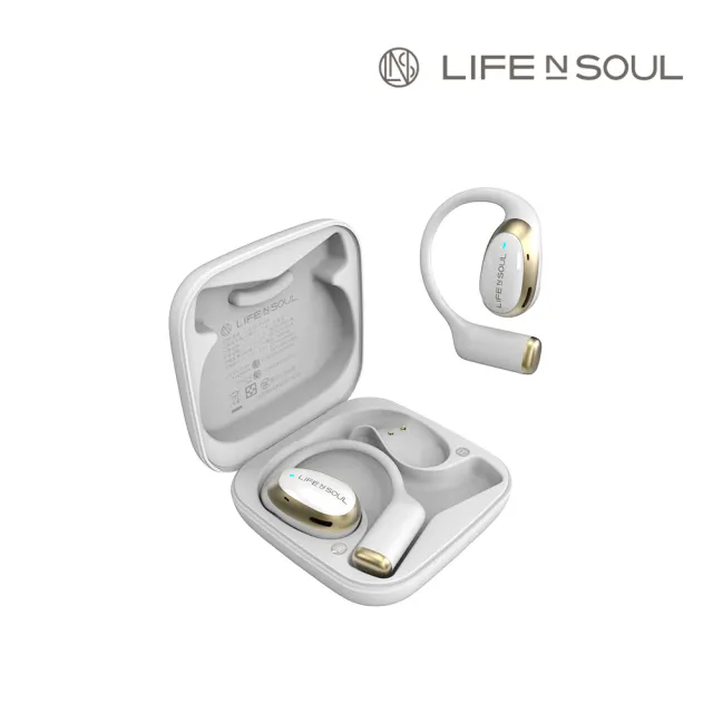 【Life n Soul】OC Pulse開放式藍牙耳機(舒適不入耳 低頻依然有力)