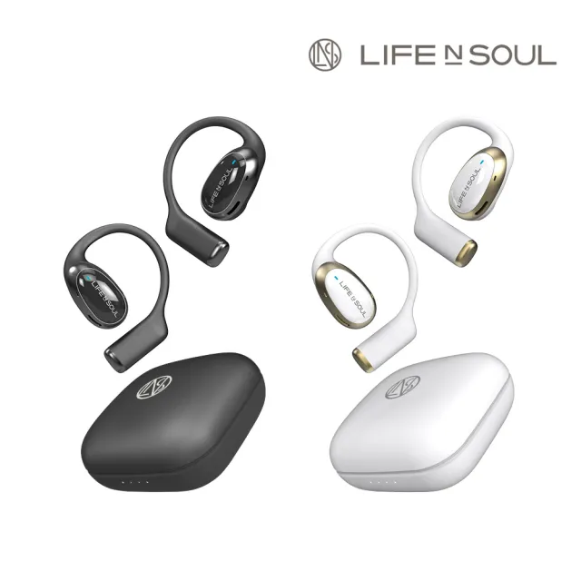 【Life n Soul】OC Pulse開放式藍牙耳機(舒適不入耳 低頻依然有力)