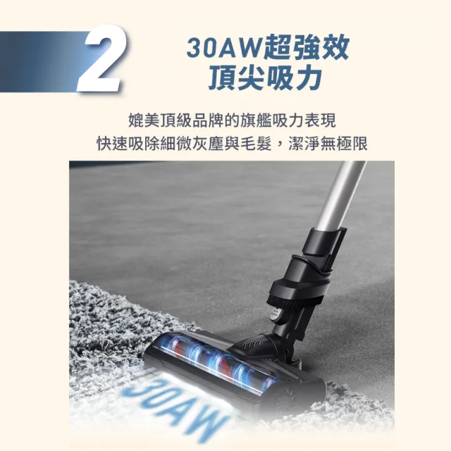 【Tefal 特福】X-pert 7.60無線輕量吸塵器 TY6A35HT限時送美型隨行果汁機(不挑色/限時/限量)