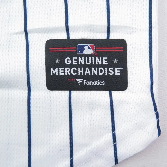 【FANATICS】MLB棒球衣 JUDGE 99 法官 洋基隊 經典白條紋 (MBPJS525226WH1)
