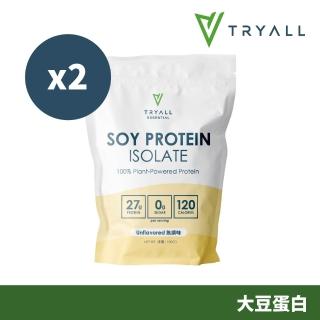 【TRYALL】分離大豆蛋白 1kg/袋*2