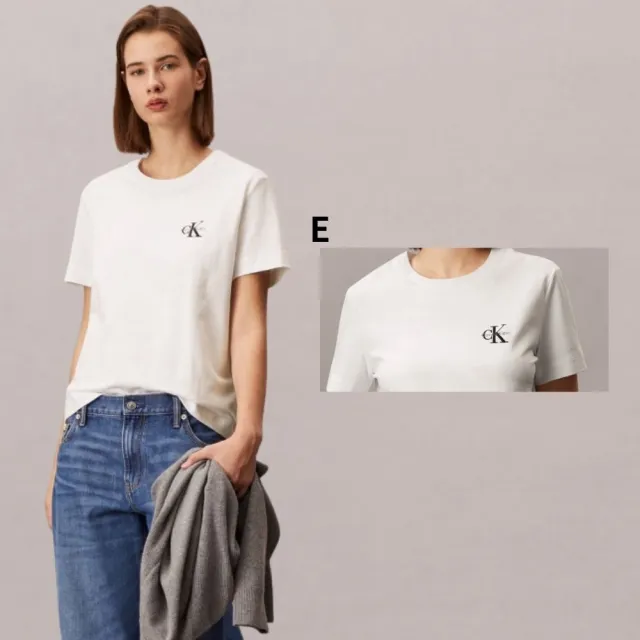 【CALVIN KLEIN】官方旗艦館 夏季女款推薦T恤