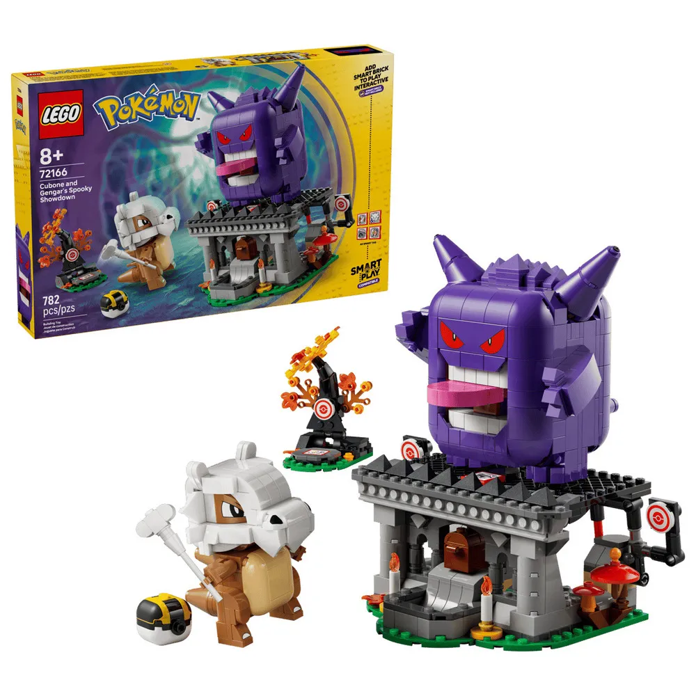 【LEGO 樂高】寶可夢 Smart play 智能磚塊系列 月亮伊布與烈咬陸鯊 卡拉卡拉與耿鬼 #72165#72166