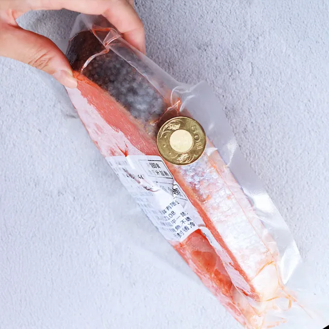 【優鮮配】厚切鮭魚420g X10片｜腹部中段 /P級智利鮭魚/單片真空