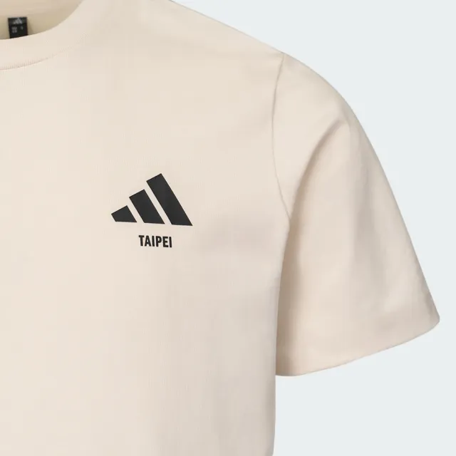 【adidas 愛迪達】TAIPEI BUBBLE TEA 短袖上衣 LE1255 男款城市限定珍珠奶茶T恤