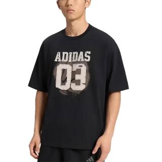 【adidas 愛迪達】圓領短袖T恤 SUMMER GFX TEE 男 - KX4882