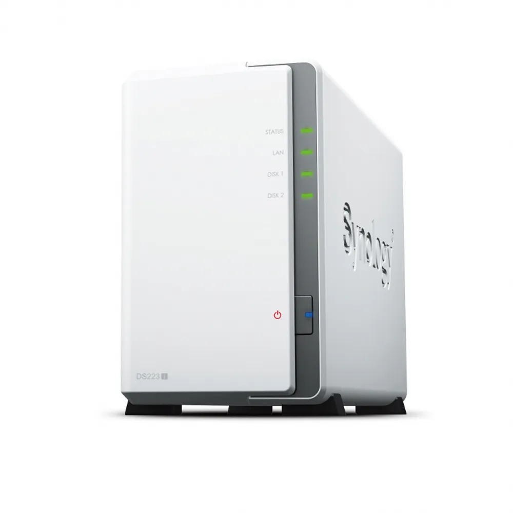 【Synology 群暉科技】搭希捷4TBx2★ DS223j 2Bay NAS 網路儲存伺服器