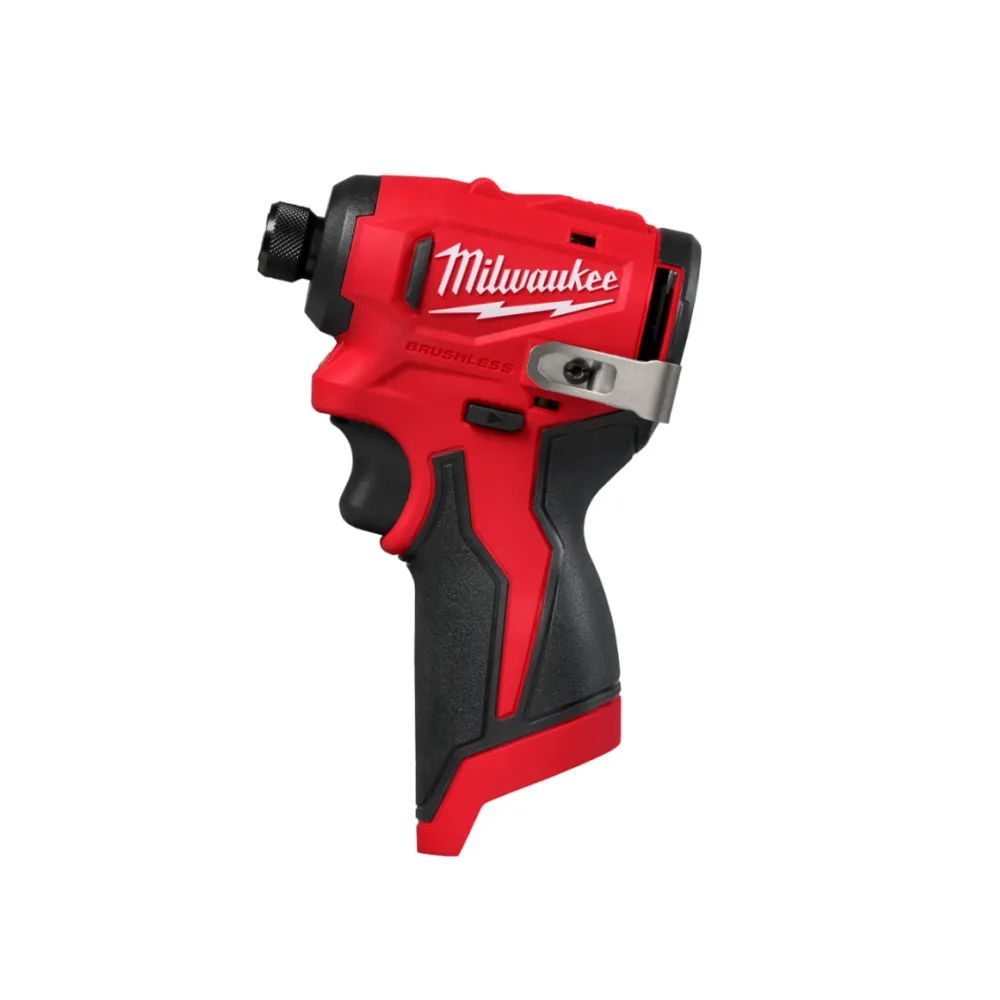 【Milwaukee 美沃奇】12v鋰電無刷衝擊起子機電鑽 M12BLIDRC主機+2.0鋰電池一顆+充電器+提袋(M12 BLIDRC