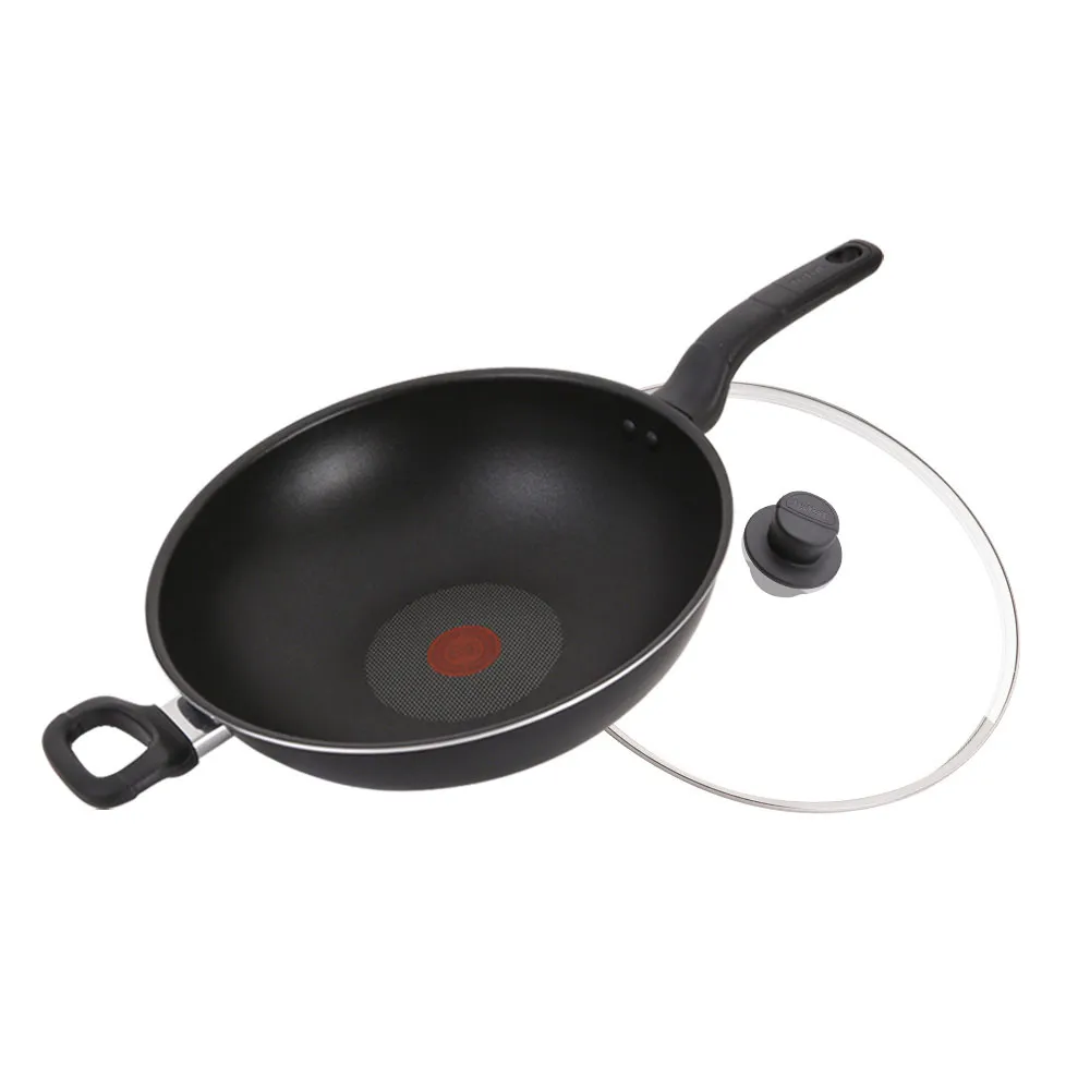 【Tefal 特福】新經典系列32CM單柄不沾鍋炒鍋(加蓋)