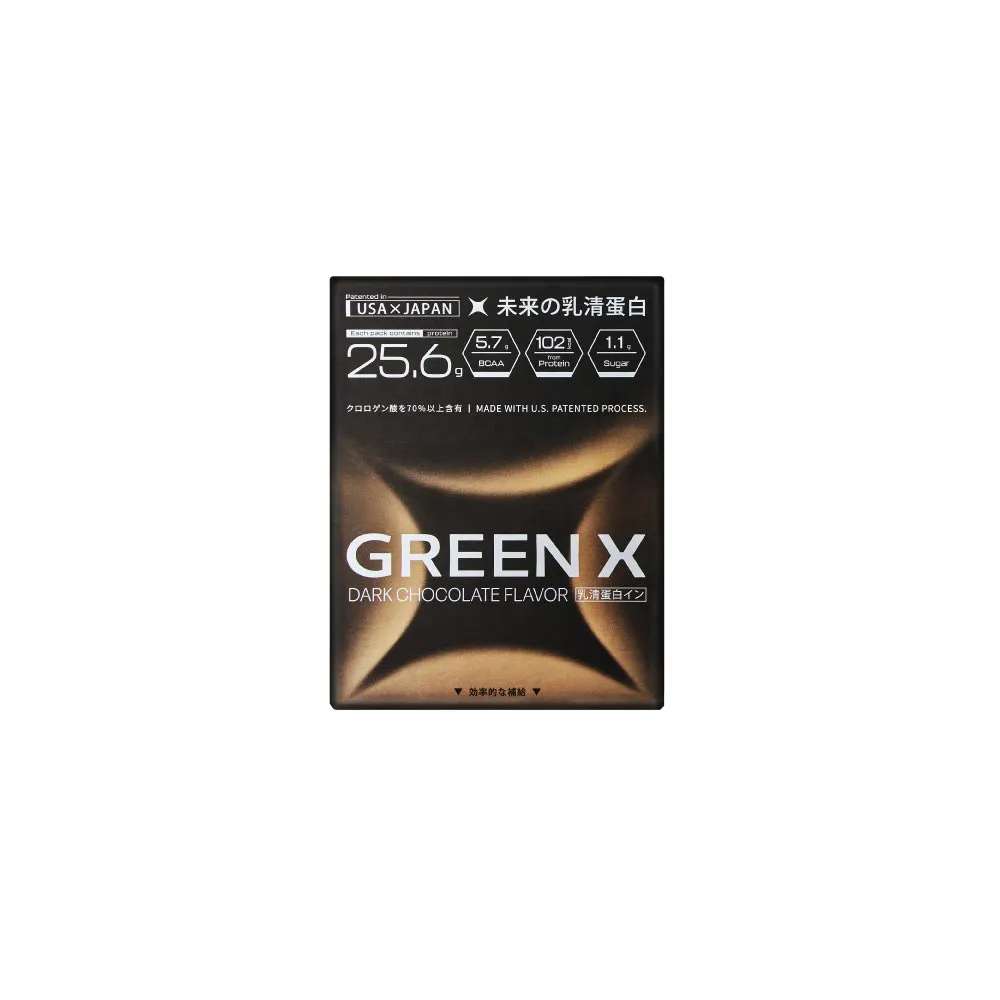 【TAIZAKU 火星生技】GreenX進化乳清蛋白-醇黑可可風味  40gX4包/盒(分離乳清蛋白)