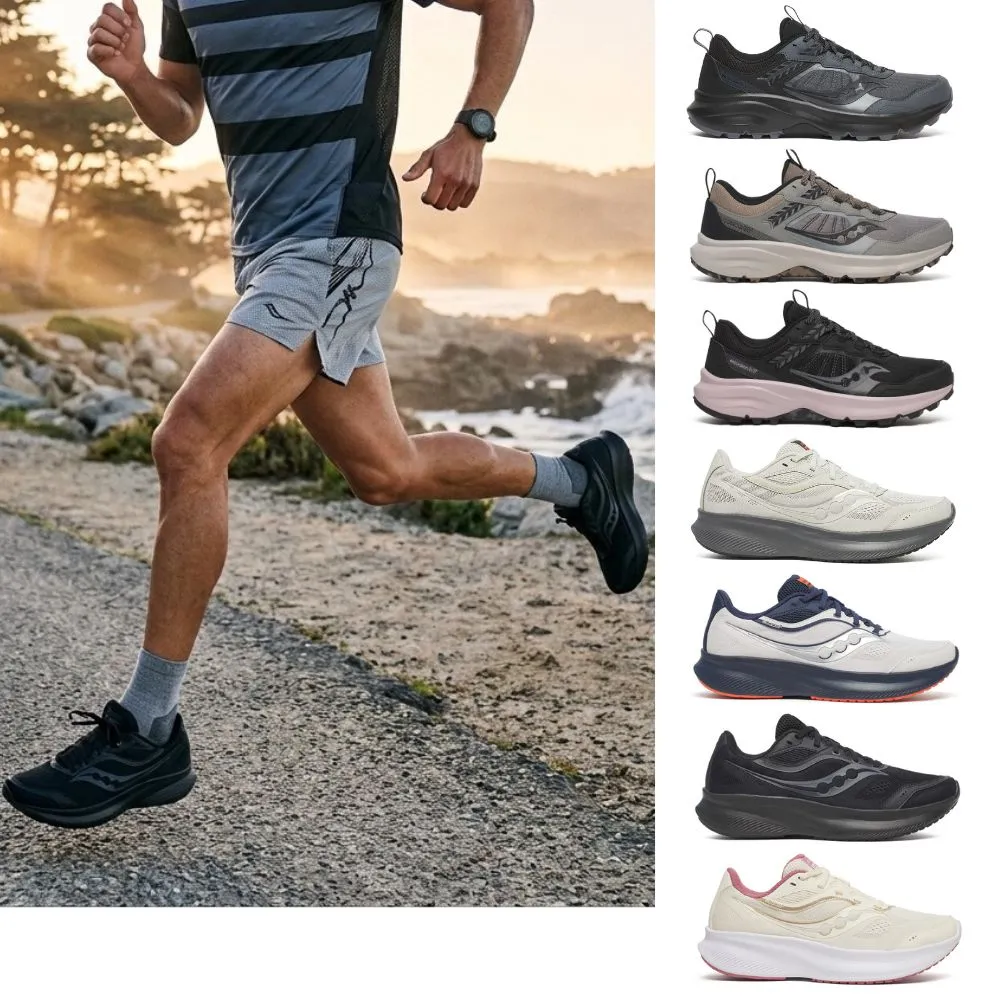 【SAUCONY 索康尼】男鞋 女鞋 緩衝避震跑鞋 運動鞋 休閒鞋 慢跑鞋 越野鞋 健走鞋(網路獨家價)