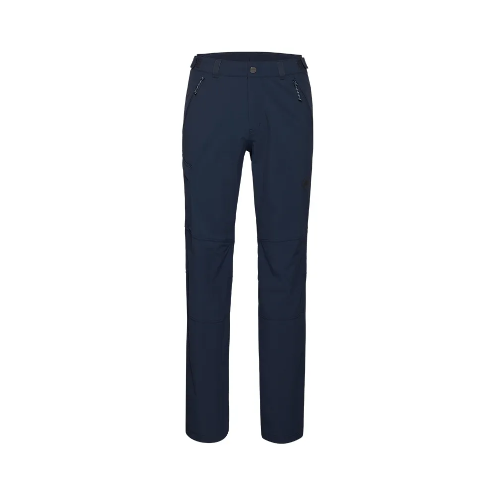 【Mammut 長毛象官方直營】Runbold IV Pants 防曬彈性健行長褲 海洋藍 男款 #1022-02580