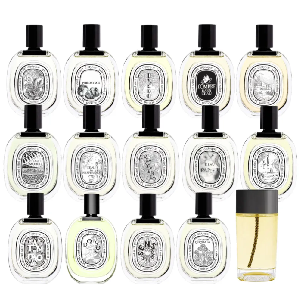 【Diptyque】淡香水100ml(玫瑰之水/肌膚之華/爵夢/譚道)