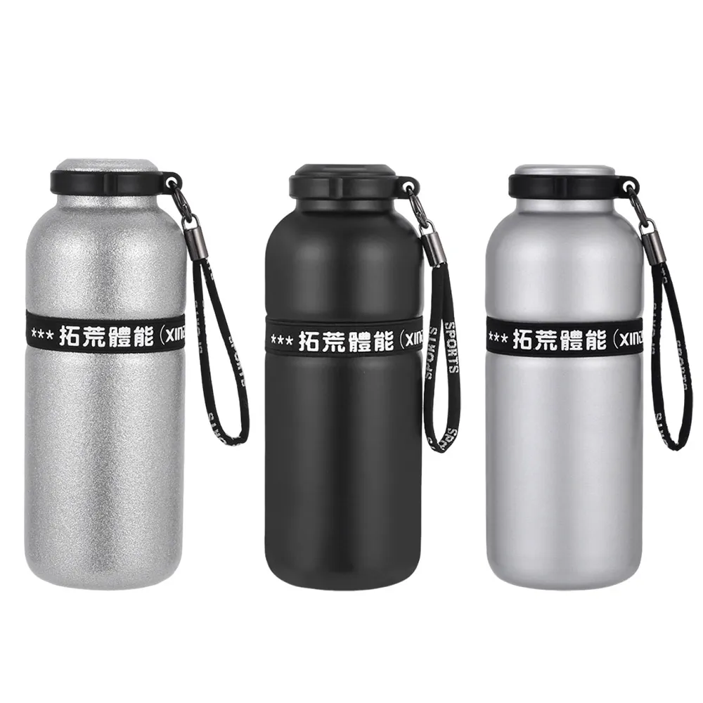 【SUNLY】600ML 316戶外便攜運動水壺 不鏽鋼真空保溫瓶 旋蓋直飲隨行杯 騎行杯 車載杯
