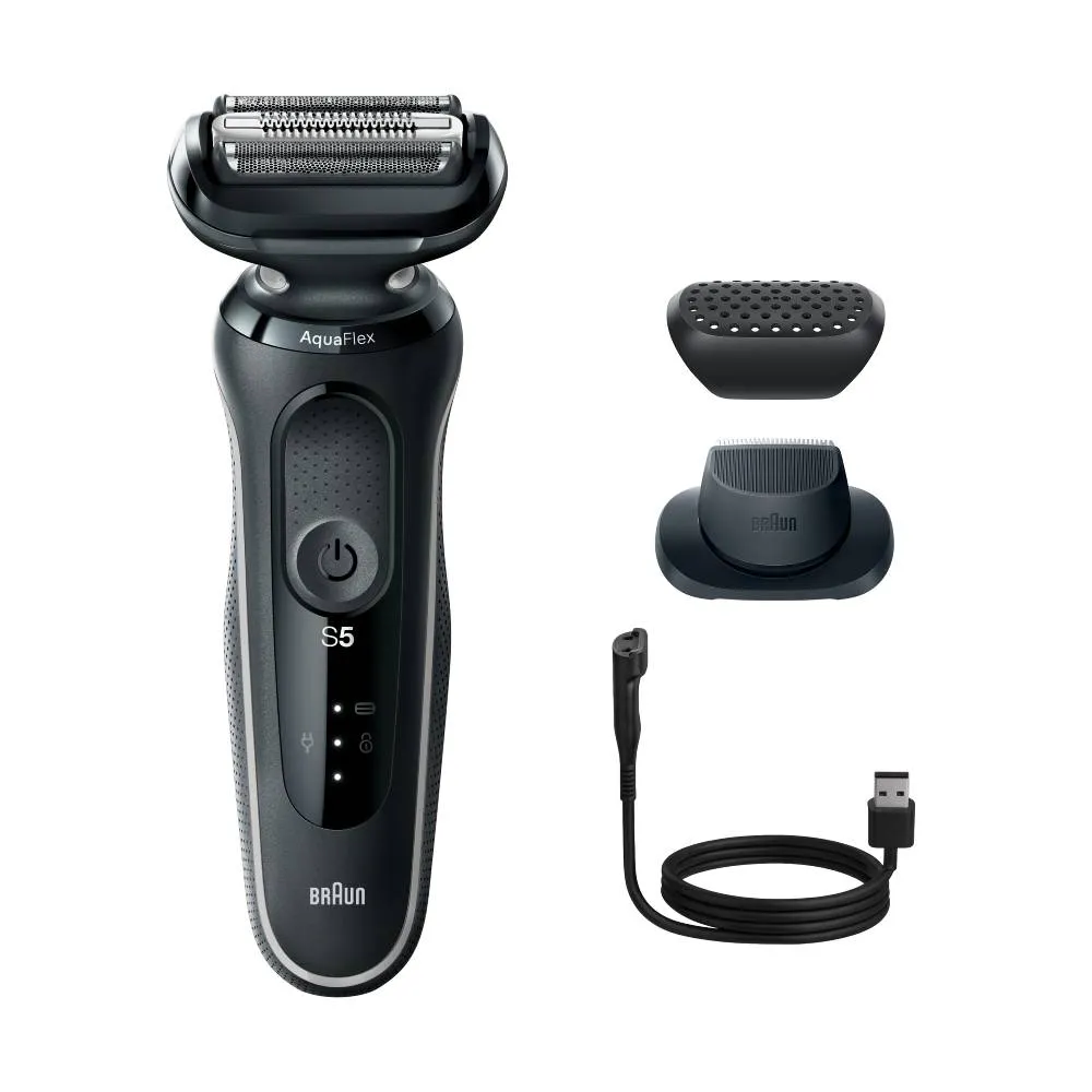 【BRAUN 百靈】5系列免拆快洗電動刮鬍刀/電鬍刀 (52-G02000s)