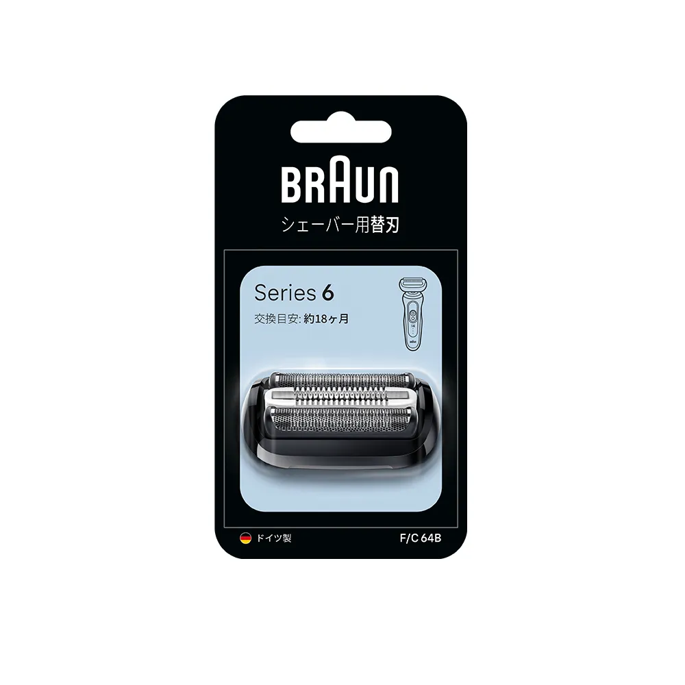 【BRAUN 百靈】刀頭刀網組(64B) 6系列