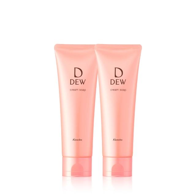 【Kanebo 佳麗寶】DEW 水潤洗顏皂霜 125g(2入組)(洗面乳)