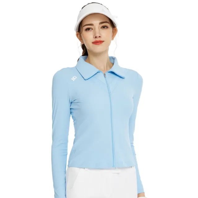 【BLKTEE GOLF】出清特價 開襟長袖外套(高爾夫長袖衣 golf球衫)