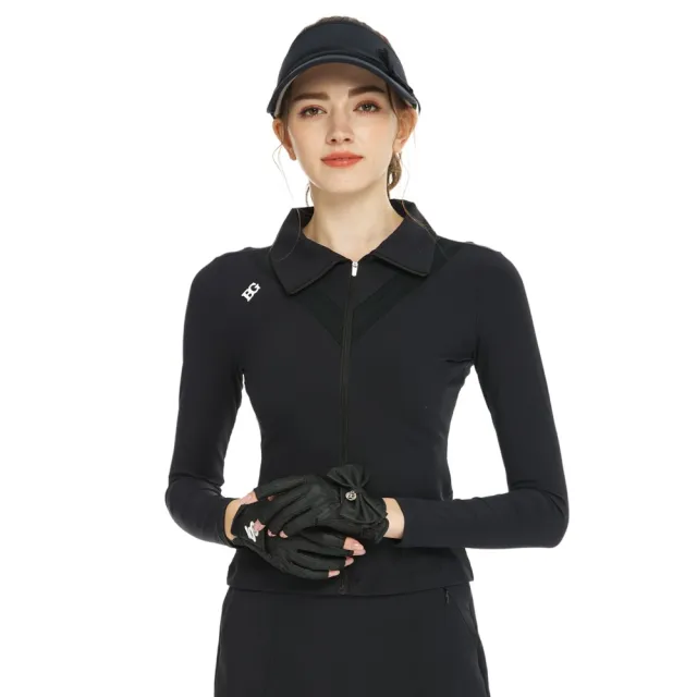 【BLKTEE GOLF】出清特價 開襟長袖外套(高爾夫長袖衣 golf球衫)