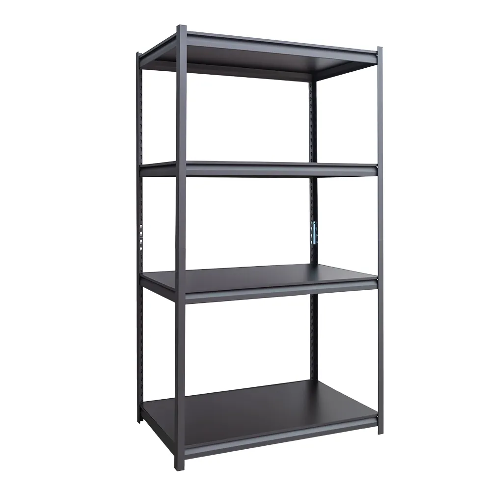 【dayneeds 日需百備】90x45x180cm四層消光黑角鋼架(倉儲架/收納層架/展示架/層架/鐵架)