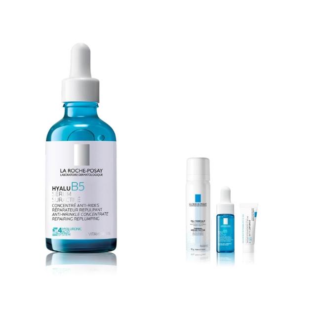 【理膚寶水】極效B5彈潤超修復精華重量版50ml 年度限定組C(B5小藍瓶)