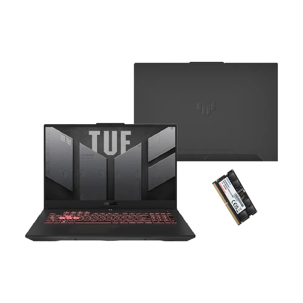 【ASUS 華碩】升級16G組★17.3吋GeForce RTX 4050 R7電競筆電(FA707NUG-0092A7445HS/R7-7445HS/16G/1T/W11)