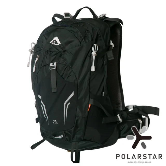 【PolarStar 桃源戶外】透氣健行背包23L『三色』P26750 露營.戶外.旅遊.自助旅行.登山背包.後背包.肩背包