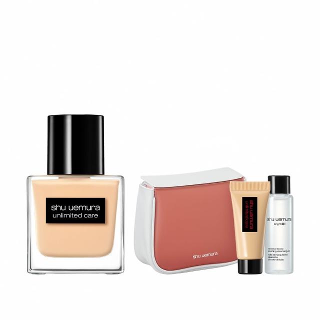 【Shu uemura 植村秀】官方直營 無極限裸光精萃粉底35ml(透光瓶)